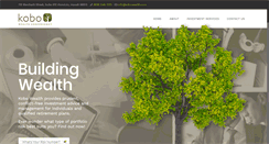 Desktop Screenshot of kobowealth.com